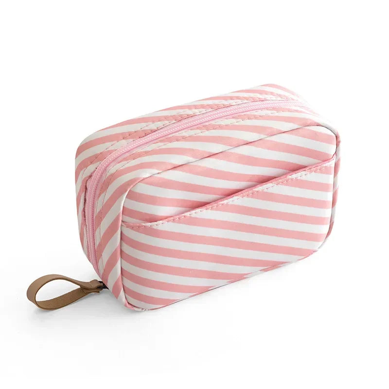 Trousse de toilette mini femme – sac cosmétique de voyage uni