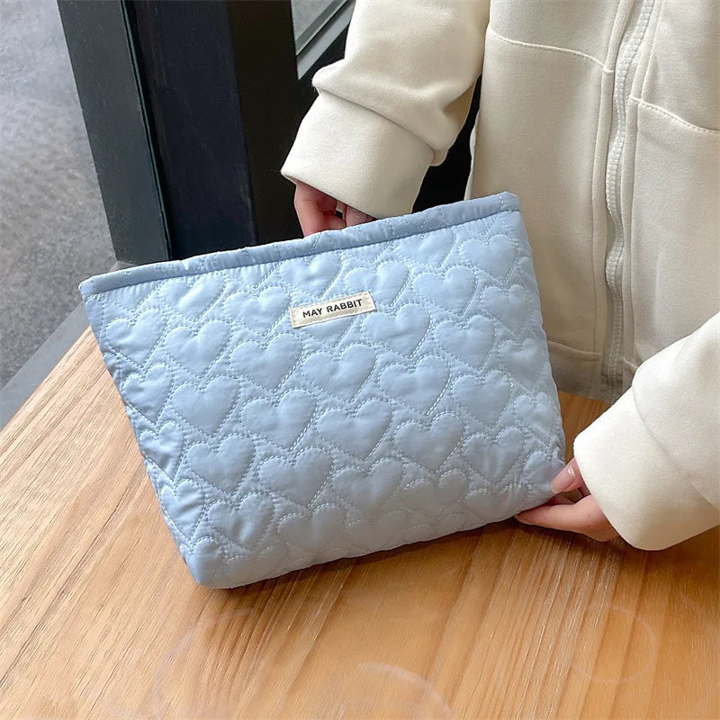 Trousse de Toilette en Coton – Pochette Maquillage Portable