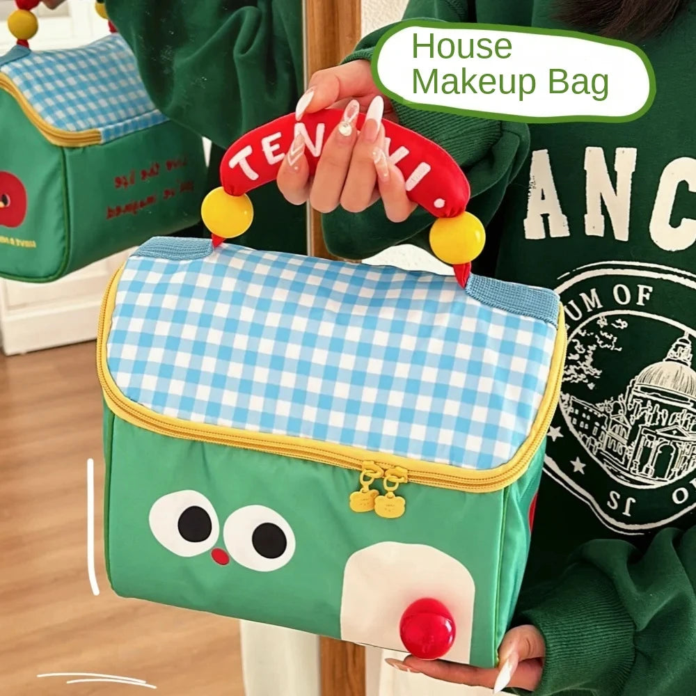 Trousse de Toilette Cottage Chic – Grande Capacité
