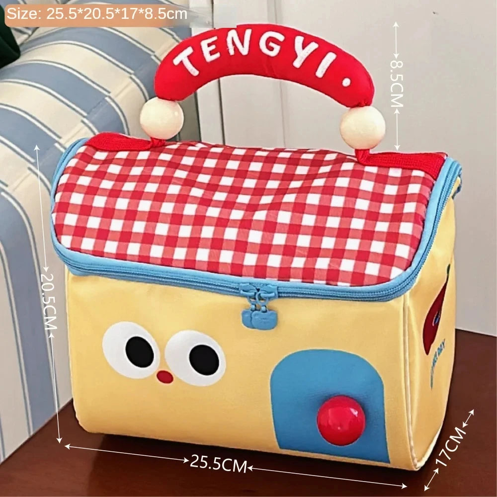 Trousse de Toilette Cottage Chic – Grande Capacité