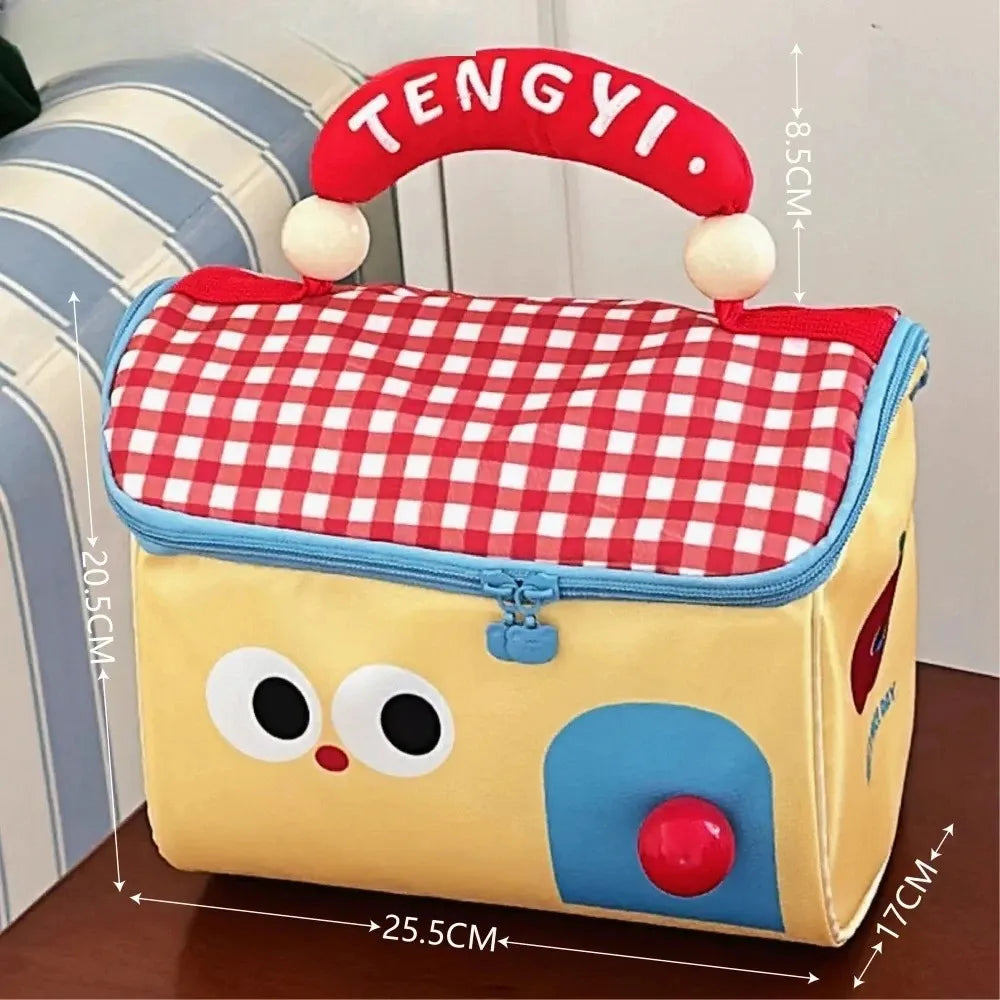 Trousse de Toilette Cottage Chic – Grande Capacité