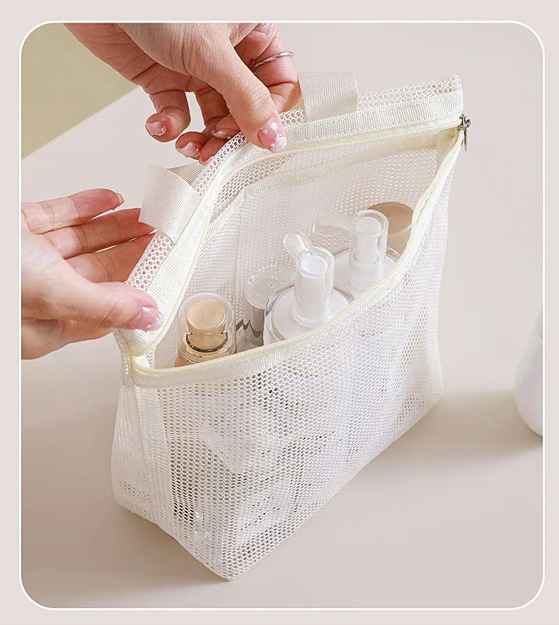 Trousse étanche en maille – Organisateur de voyage