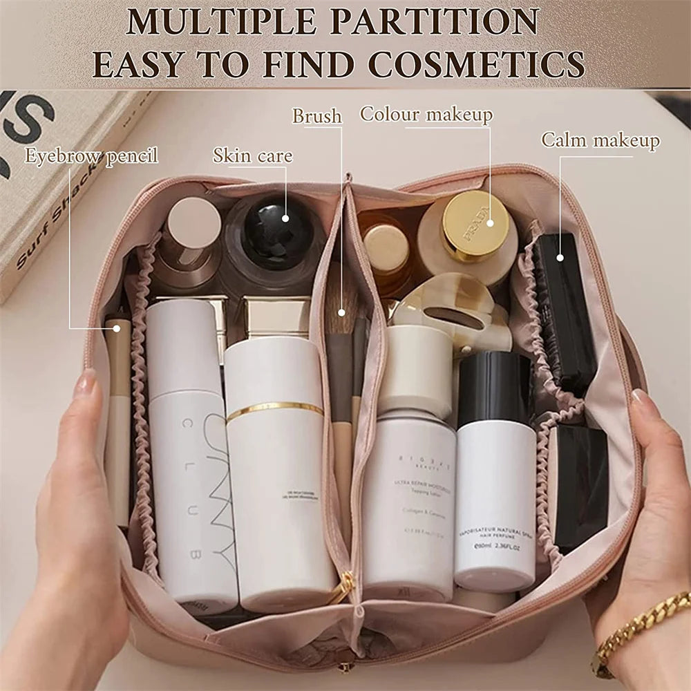 Trousse de Toilette Étanche Femme – Grande Capacité & Voyage