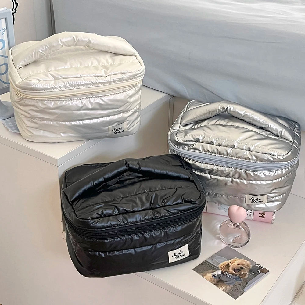 Trousse de Toilette Étanche Grande Capacité – Sac à Cosmétiques de Voyage pour Femme Zip