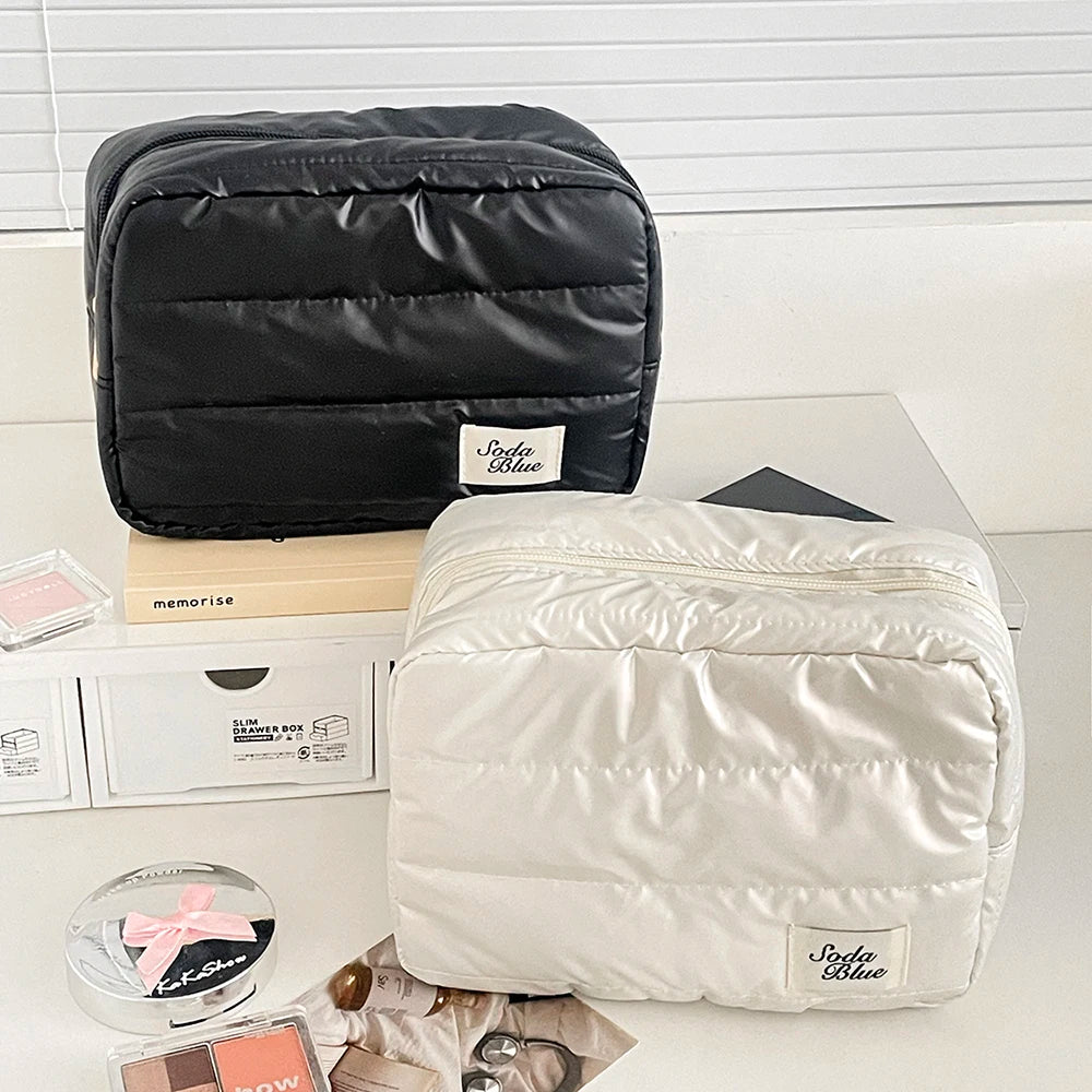 Trousse de Toilette Étanche Grande Capacité – Sac à Cosmétiques de Voyage Zip