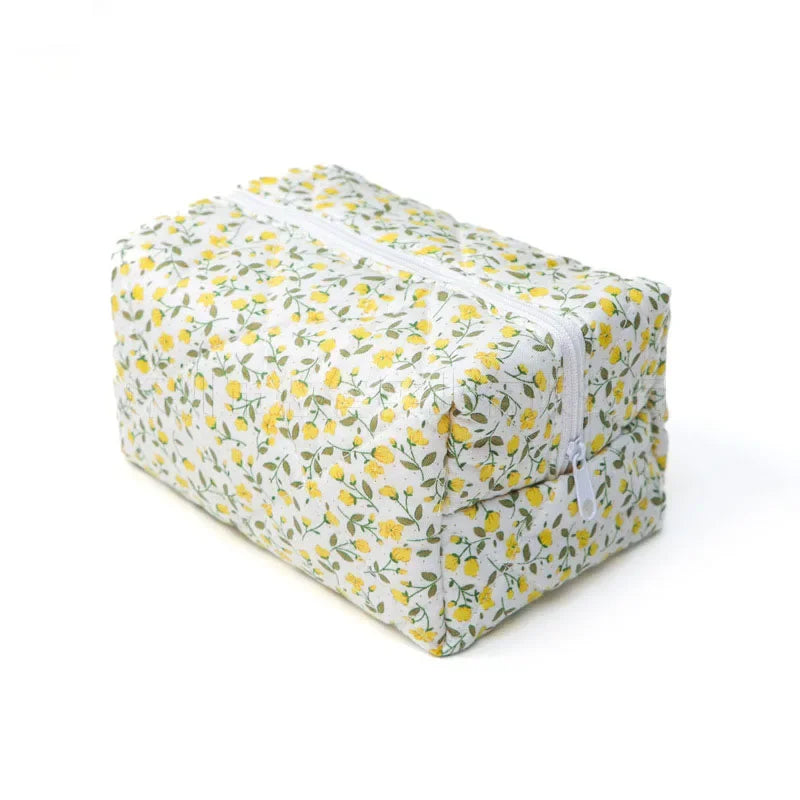 Trousse de toilette en fourrure d'agneau – Maquillage voyage