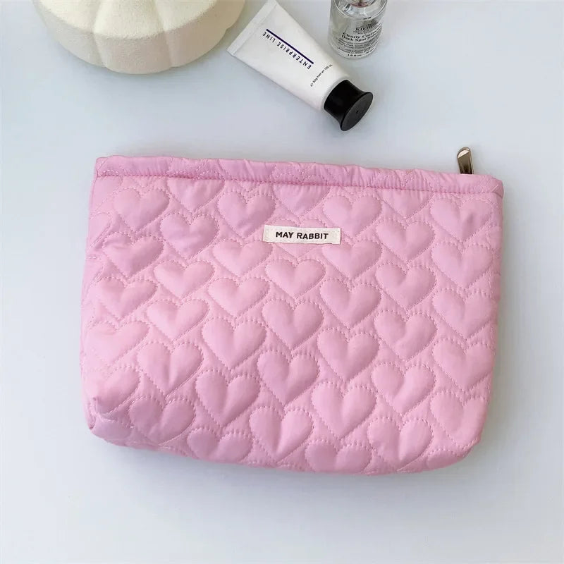 Trousse de Toilette en Coton – Pochette Maquillage Portable