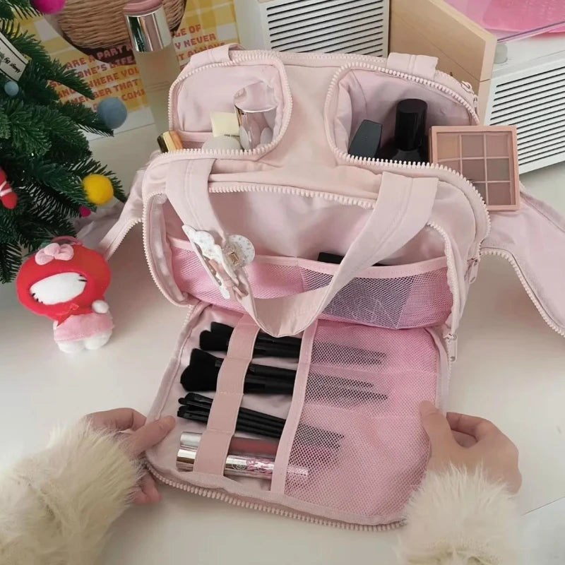 Trousse de toilette grande capacité – Pochette beauté de voyage unisexe