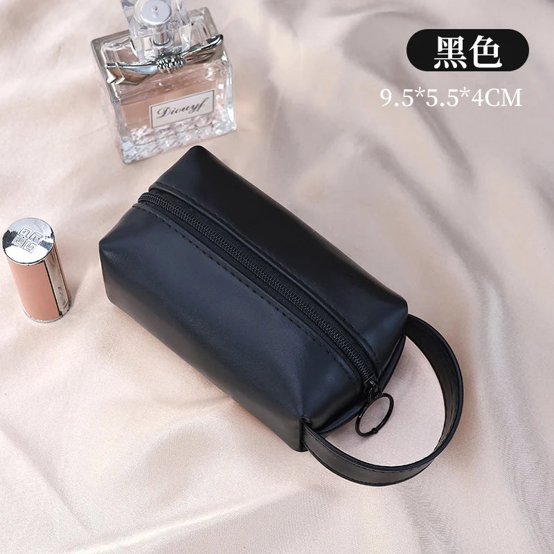 Trousse de Toilette Mini PU Étanche – Maquillage Portable