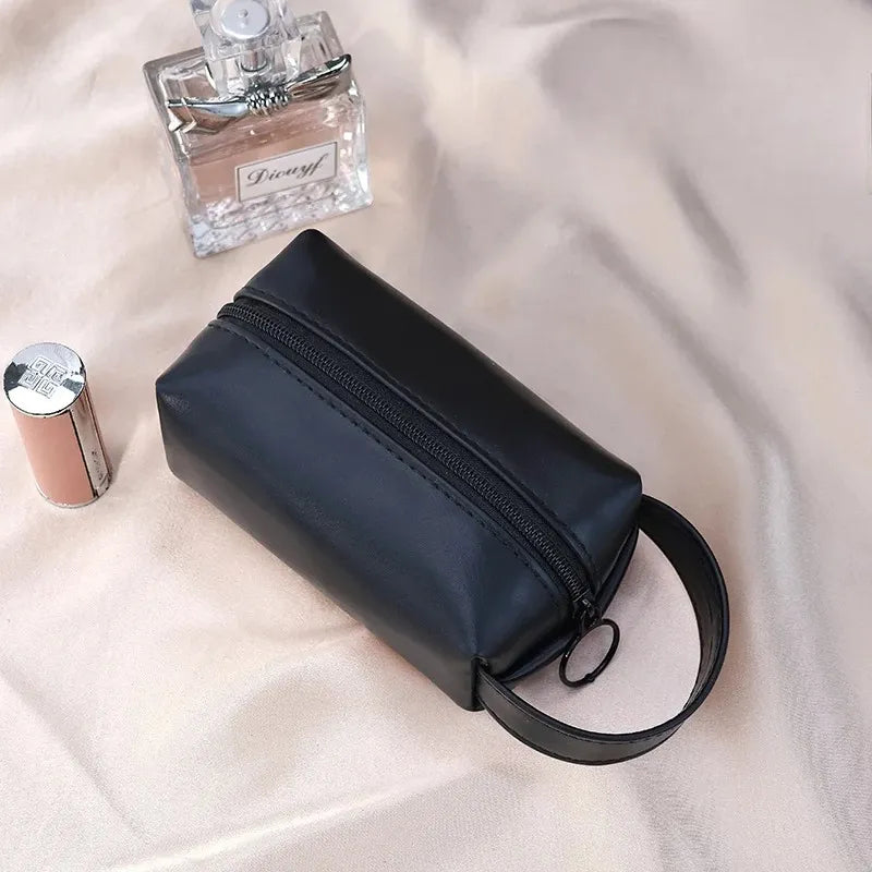 Trousse de Toilette Mini PU Étanche – Maquillage Portable