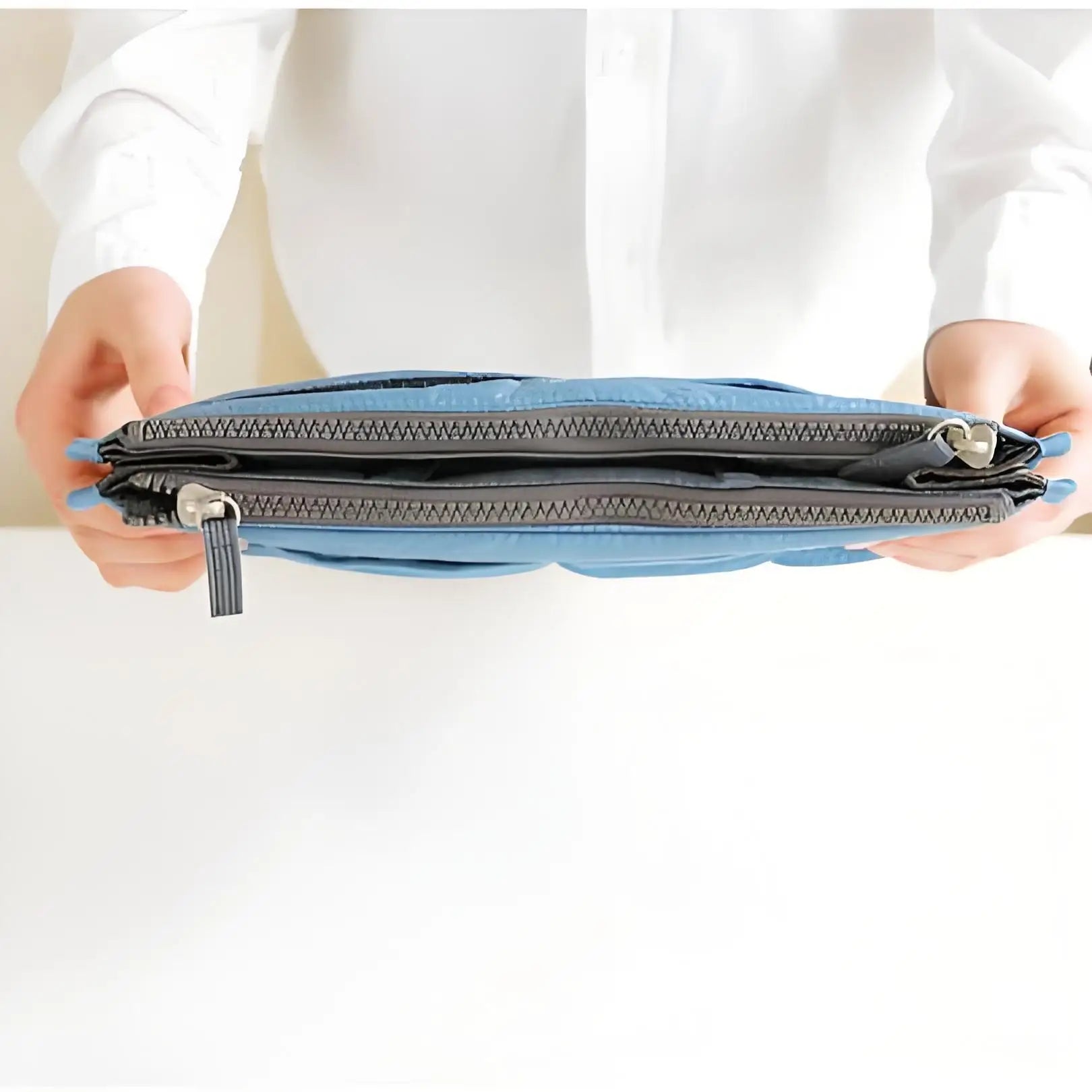 Trousse de Toilette Multifonction Femme – Double Zip