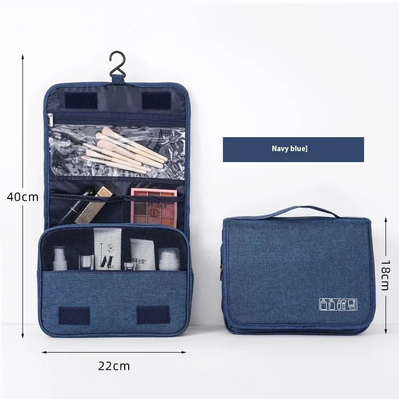 Trousse de Toilette Pliable et à Suspendre – Organisateur de Voyage