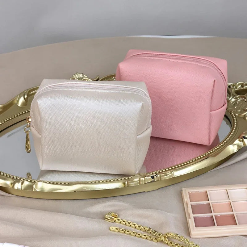 Trousse de Toilette PU Étanche – Pochette Voyage Mini