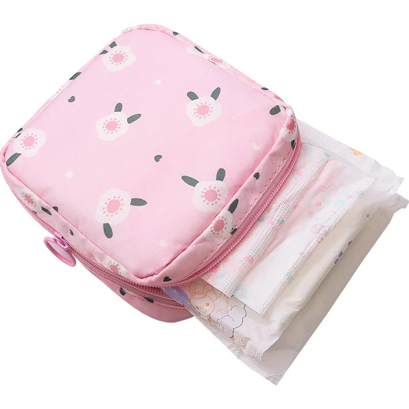 Trousse de Toilette Bébé Fleurs – Pochette Douce et Légère