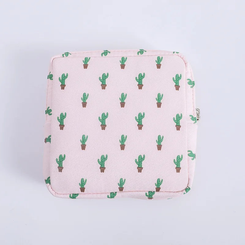 Trousse de Toilette Bébé Fleurs – Pochette Douce et Légère