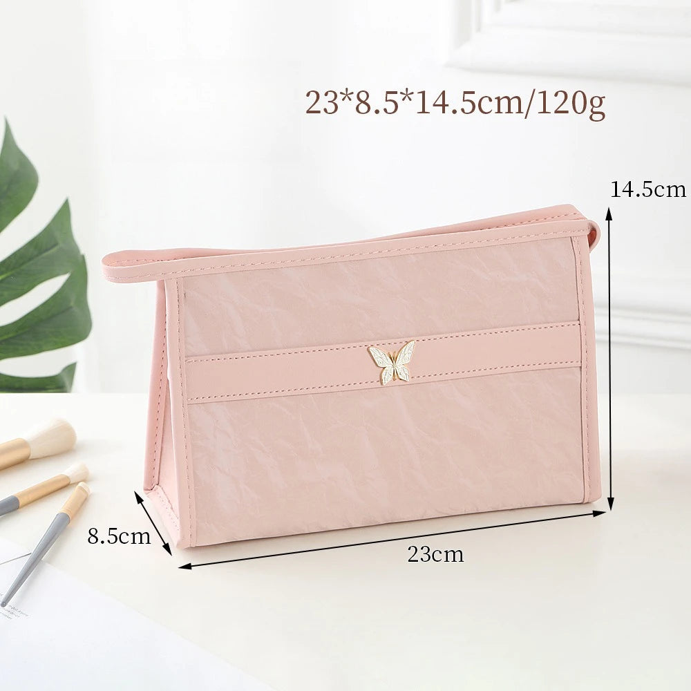 Trousse de Toilette Luxe PU Cuir – Sac Maquillage Portable
