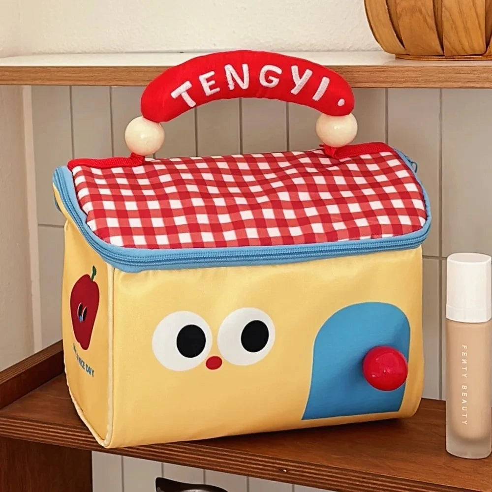 Trousse de Toilette Cottage Chic – Grande Capacité