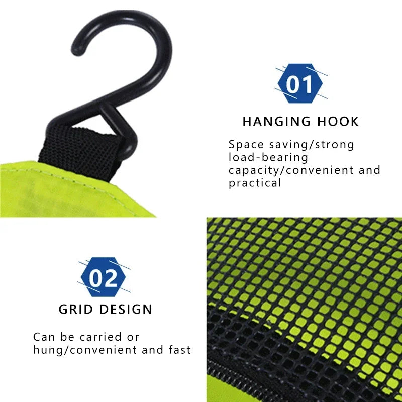 Trousse de toilette suspendue étanche – Grand modèle voyage homme/femme