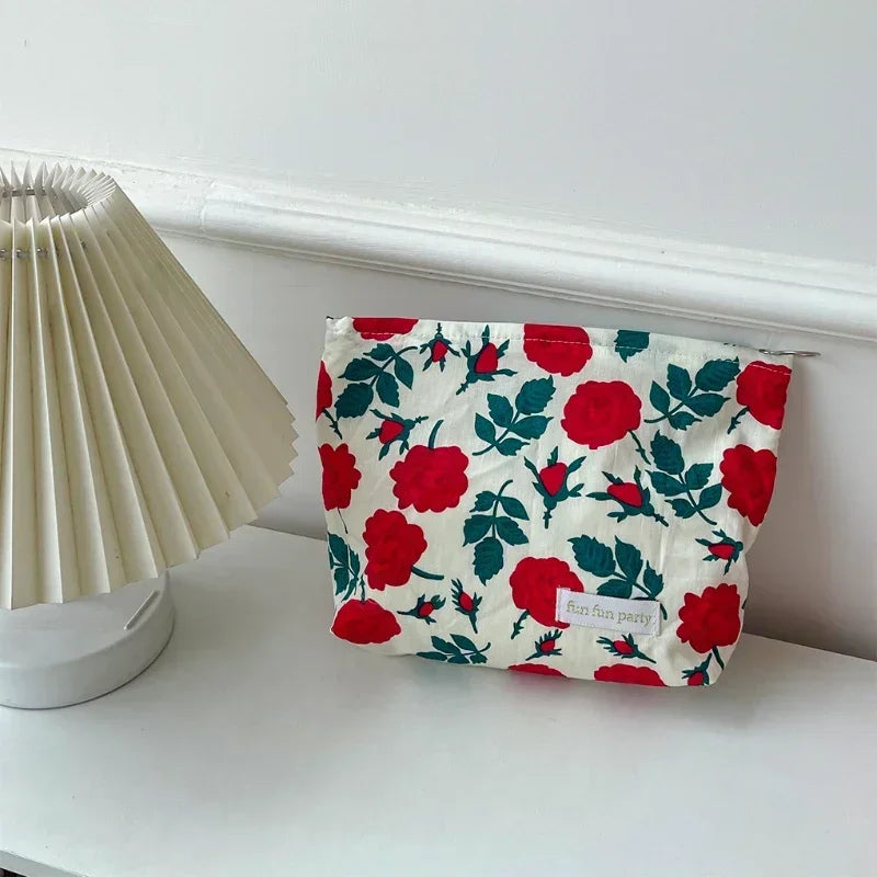 Trousse de Toilette Voyage – Sac Cosmétique Floral