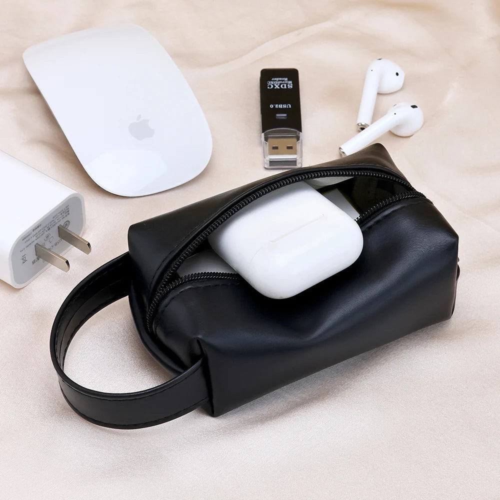 Trousse de Toilette Mini PU Étanche – Maquillage Portable