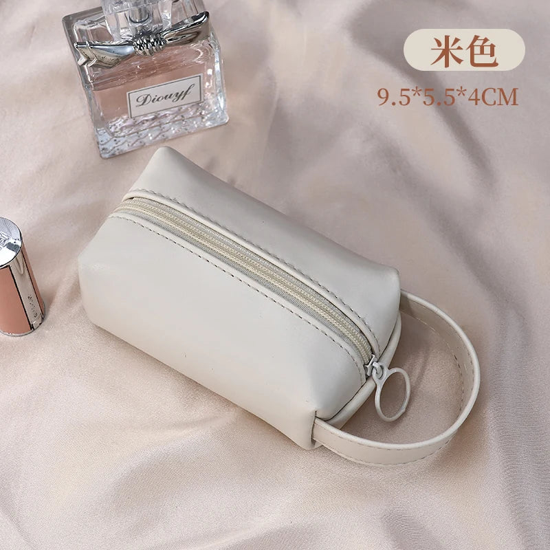 Trousse de Toilette Mini PU Étanche – Maquillage Portable