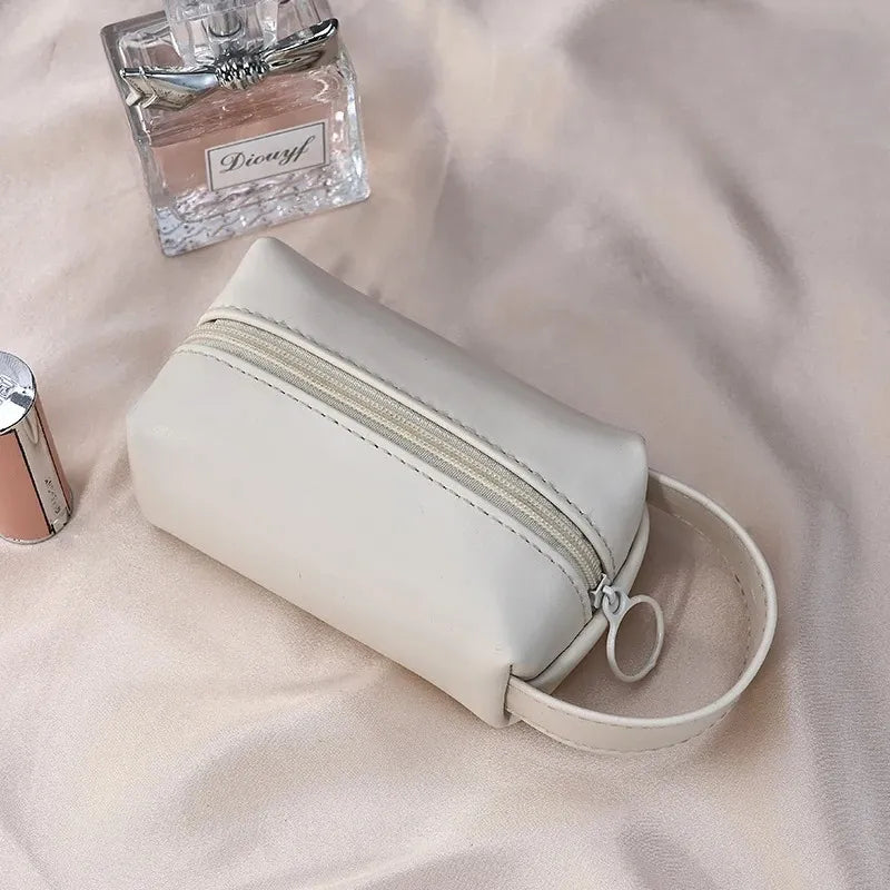 Trousse de Toilette Mini PU Étanche – Maquillage Portable