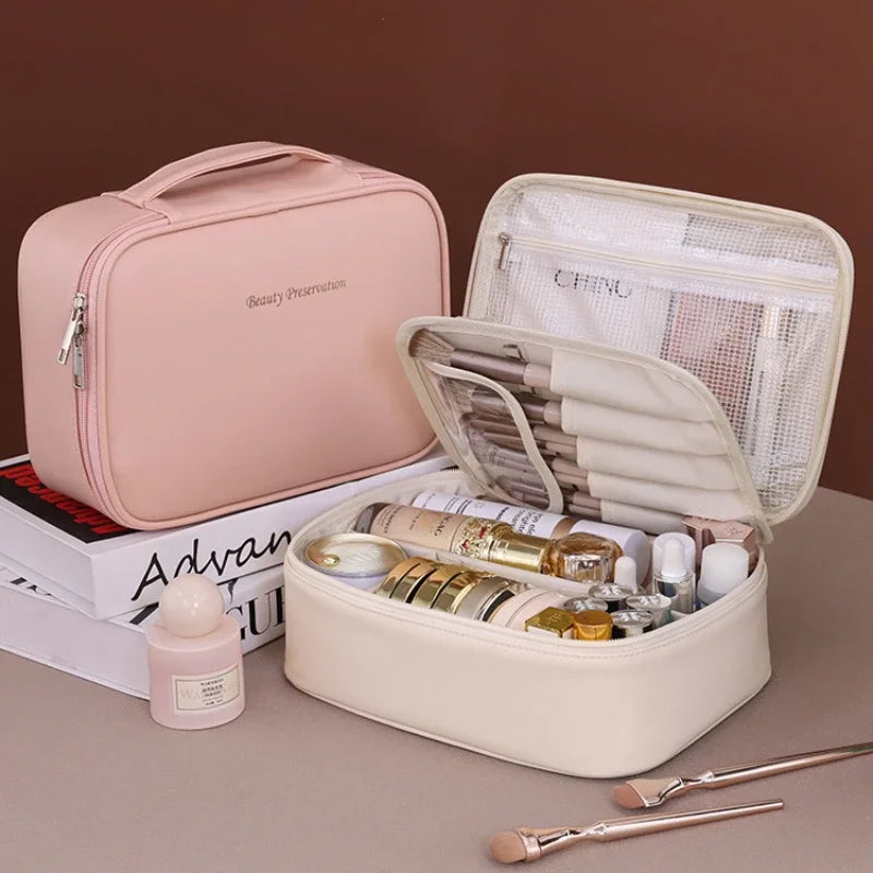 Trousse de Toilette Femme Gr. Capacité – Organisateur Voyage Maquillage