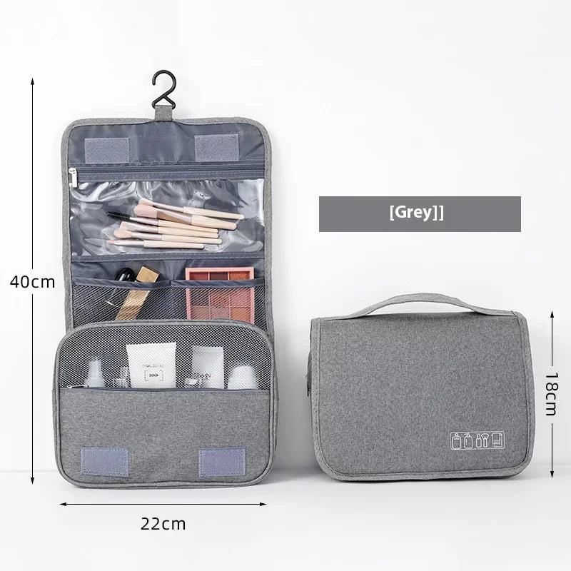 Trousse de Toilette Pliable et Suspendue – Voyage