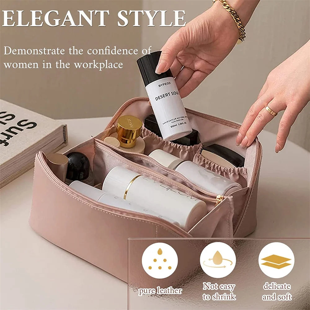 Trousse de Toilette Étanche Femme – Grande Capacité & Voyage