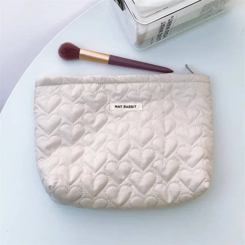 Trousse de Toilette en Coton – Pochette Maquillage Portable