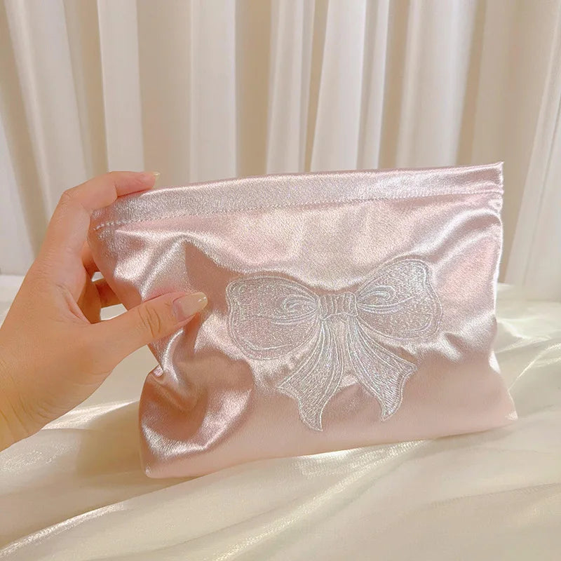Trousse de Toilette Rose Perle – Maquillage Voyage
