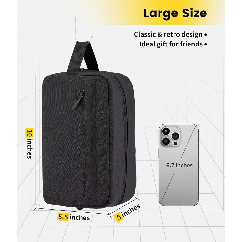 Trousse de Toilette Étanche Suspendue – Organisateur de Voyage