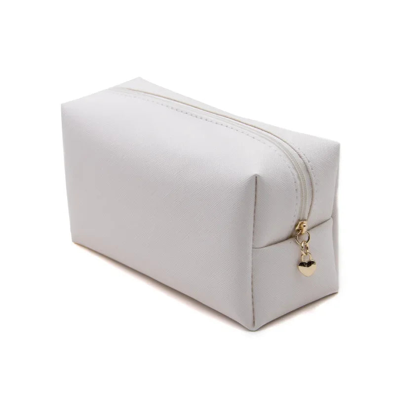 Trousse de Toilette Femme en Cuir PU – Pochette Maquillage Voyage