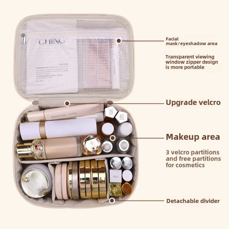 Trousse de Toilette Femme Gr. Capacité – Organisateur Voyage Maquillage