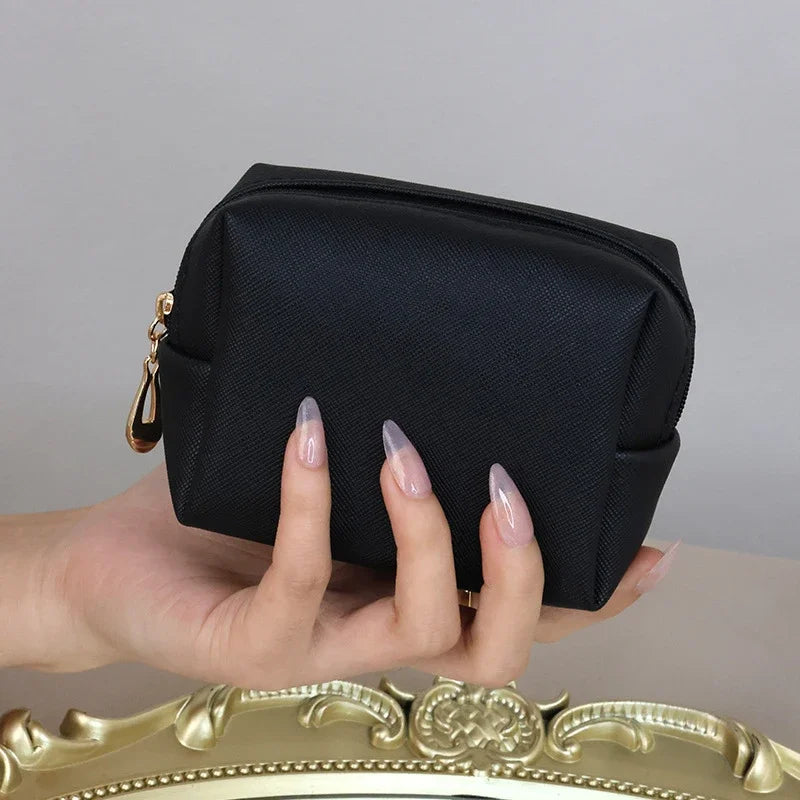 Trousse de Toilette PU Étanche – Pochette Voyage Mini
