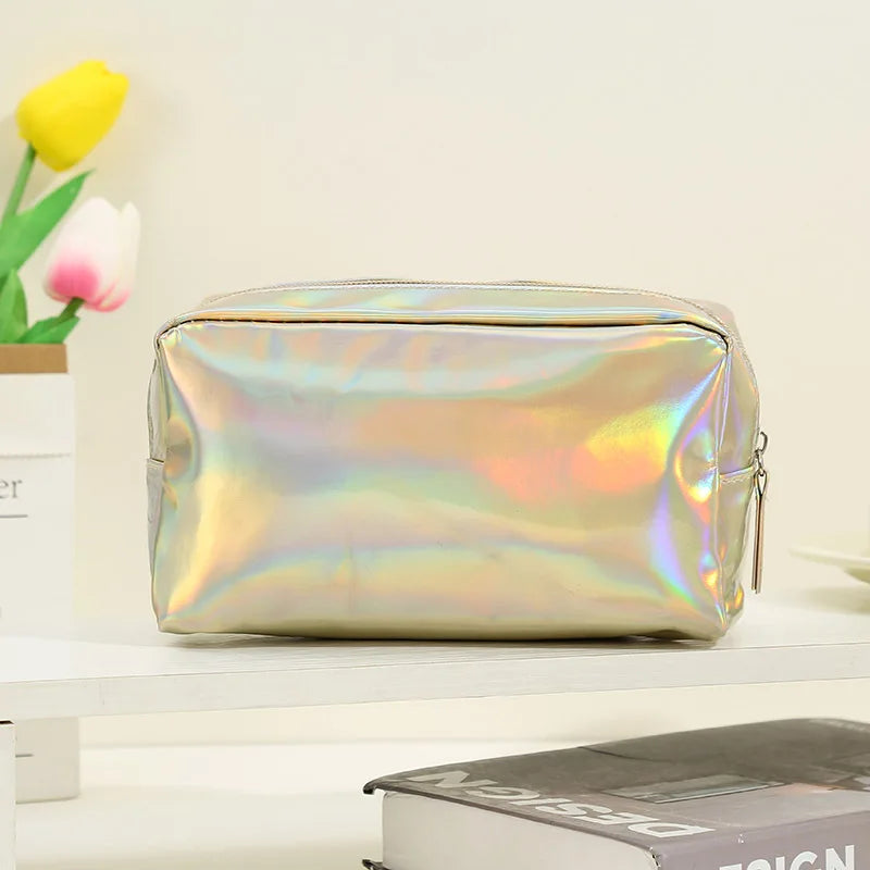 Trousse de toilette unie – Pochette maquillage portable