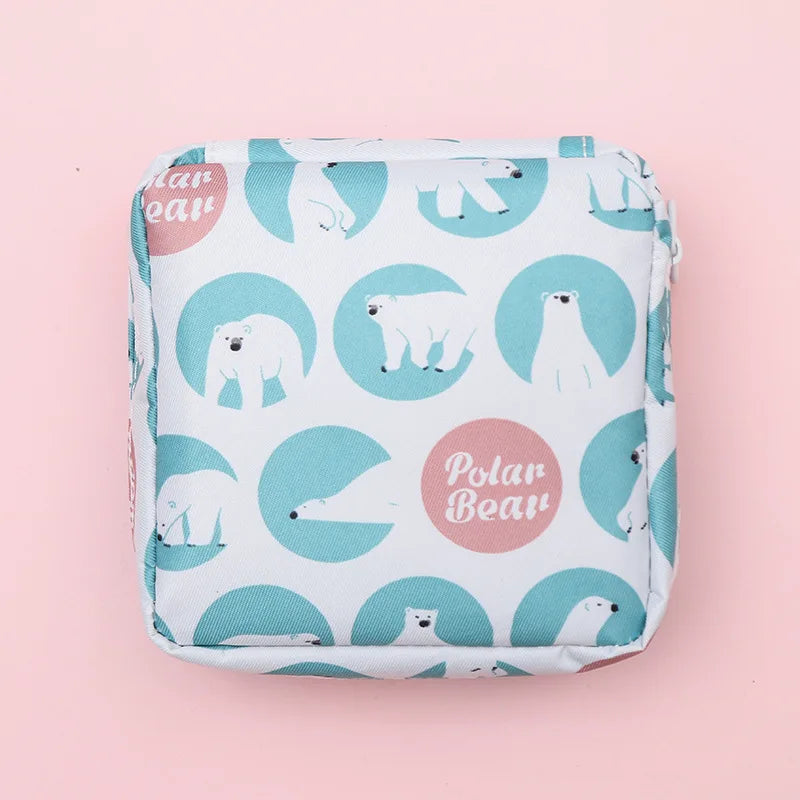 Trousse de Toilette Bébé Fleurs – Pochette Douce et Légère