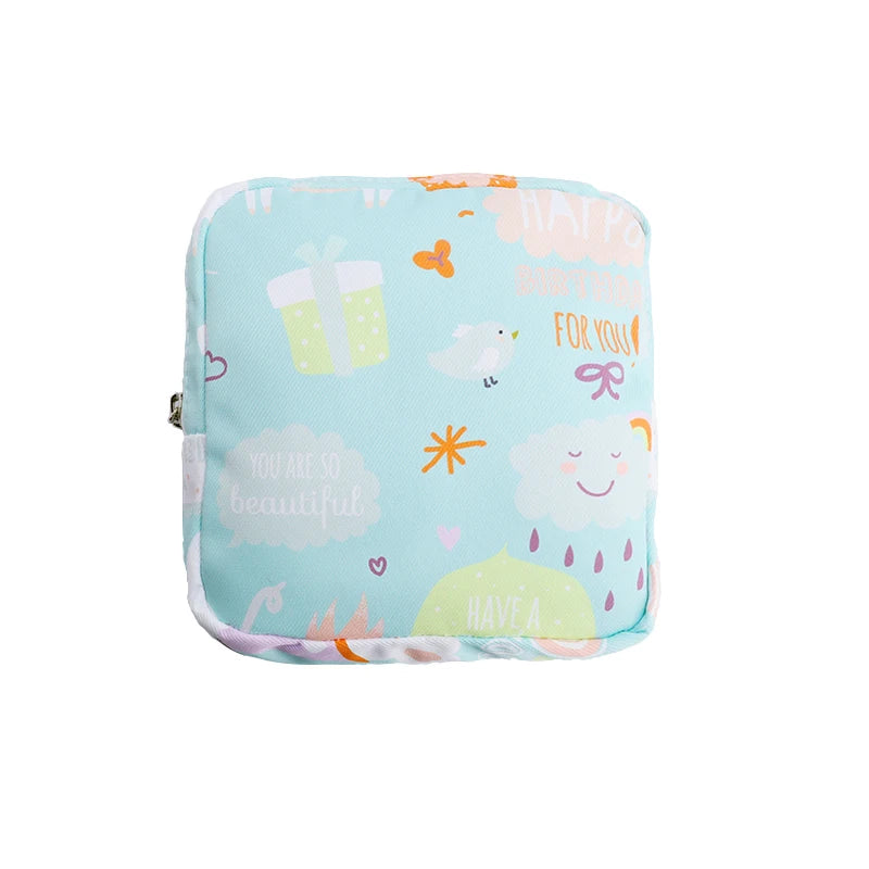 Trousse de Toilette Bébé Fleurs – Pochette Douce et Légère