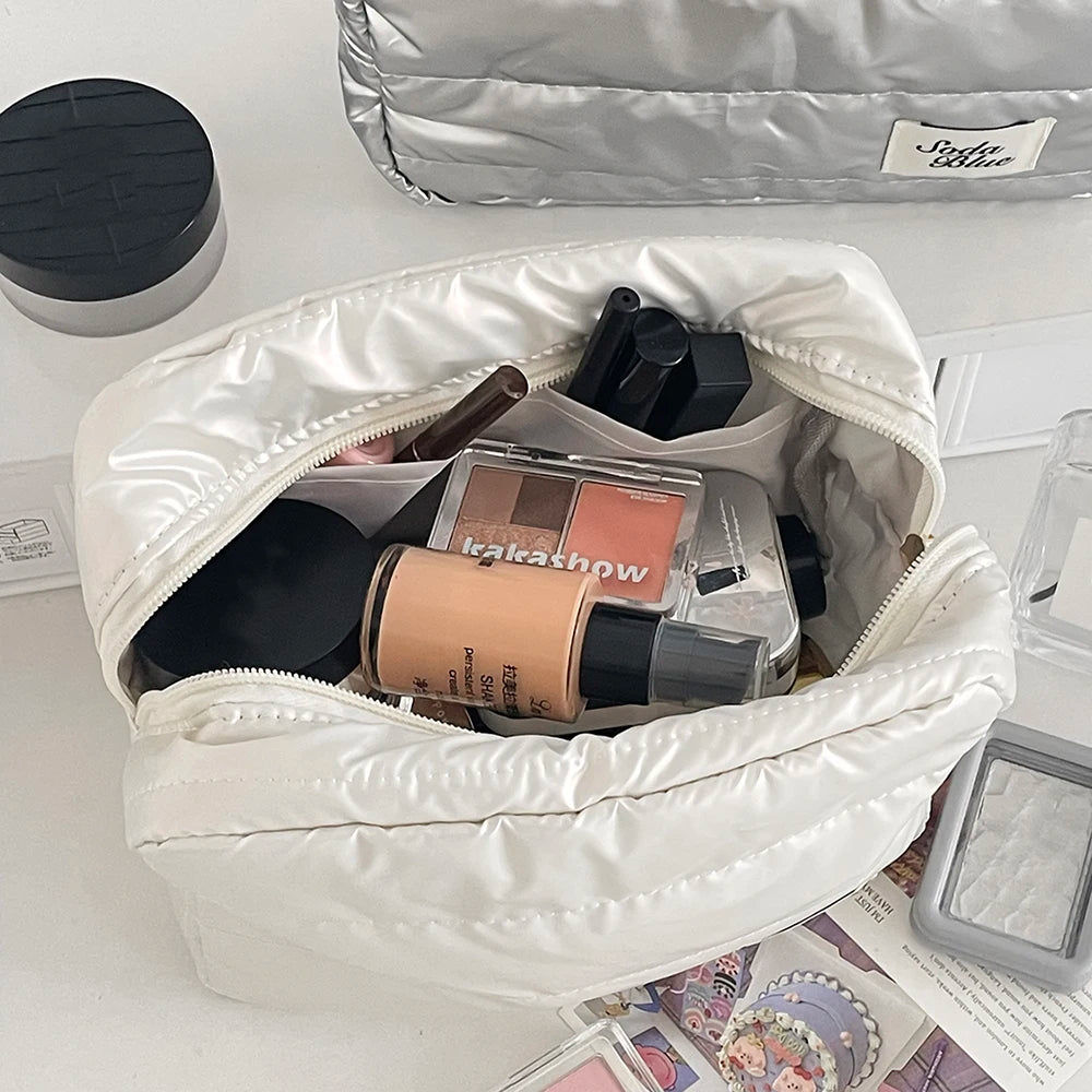 Trousse de Toilette Étanche Grande Capacité – Sac à Cosmétiques de Voyage Zip