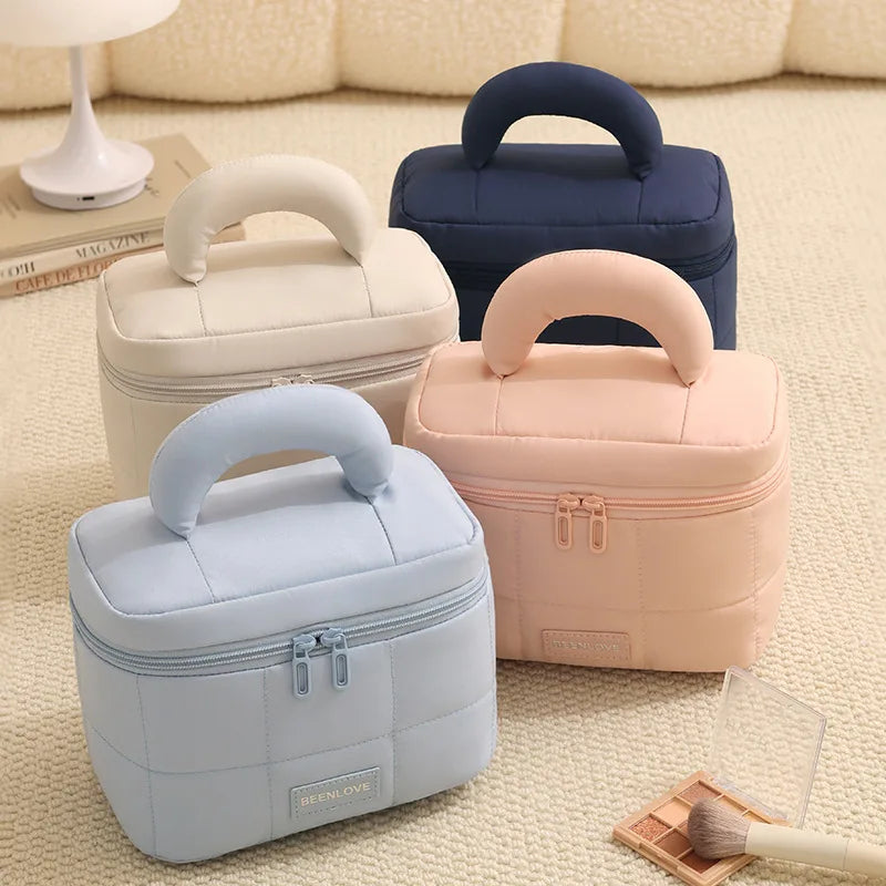 Trousse de Toilette Portable Haute Capacité – Voyage Étanche pour Maquillage et Pinceaux