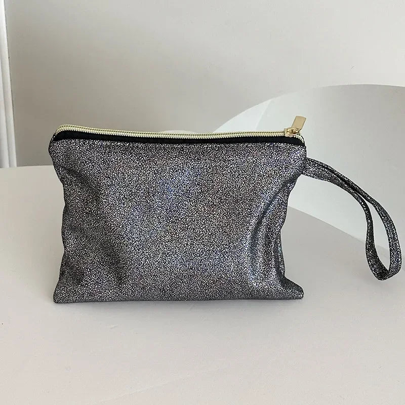 Trousse de Toilette à Paillettes – Grand Sac Maquillage de Voyage
