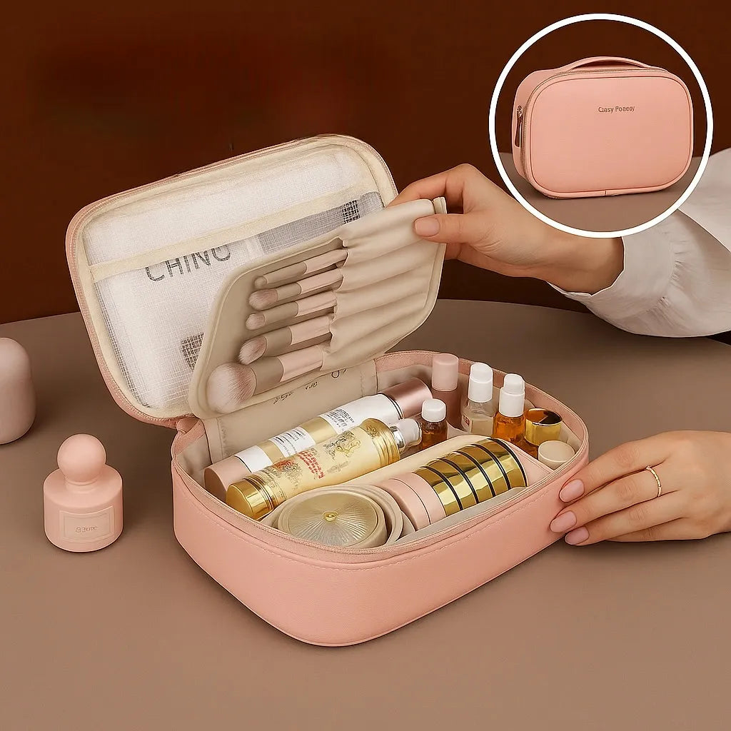 Trousse de Toilette Femme Gr. Capacité – Organisateur Voyage Maquillage